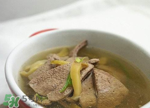 豬肝湯怎么做好喝？吃豬肝的注意事項