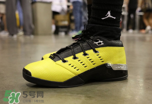 solefly聯名air jordan 17 low lightning發(fā)售時間_實物上腳效果