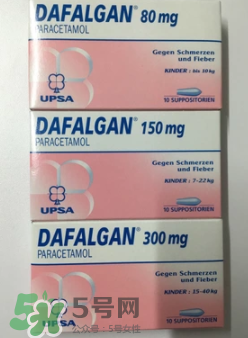 dafalgan退燒栓怎么用？dafalgan退燒栓使用說明