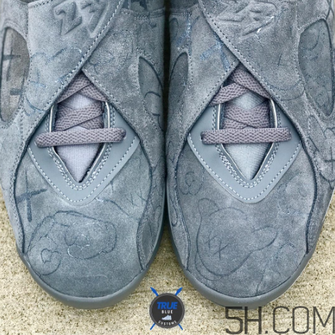 kaws與air jordan 8聯(lián)名實(shí)物什么樣？