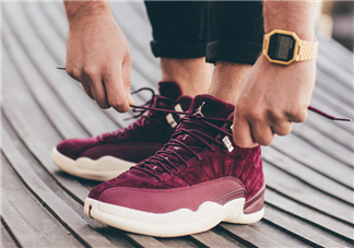 air jordan 12 bordeaux紅酒配色上腳效果怎么樣？