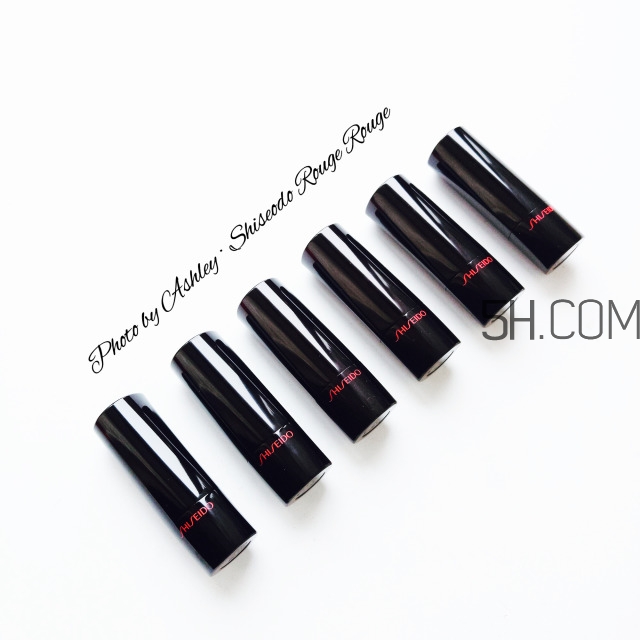 資生堂Rouge Rouge唇膏色號(hào)_試色圖