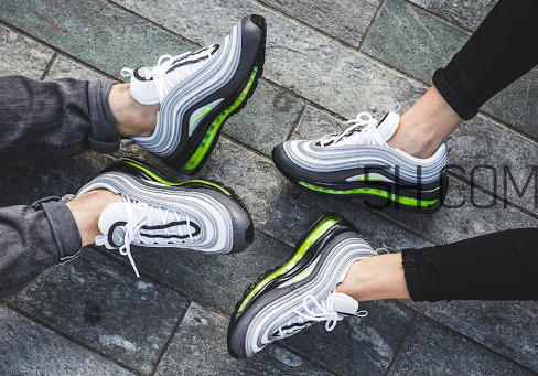 nike air max 97 neon配色上腳效果怎么樣？