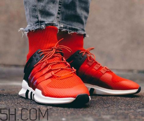 adidas eqt support adv中筒襪套款上腳效果怎么樣？