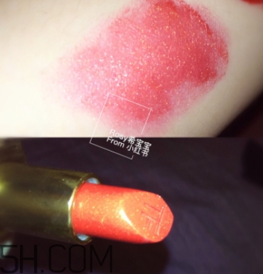 錦鯉色口紅是什么顏色？錦鯉色口紅試色