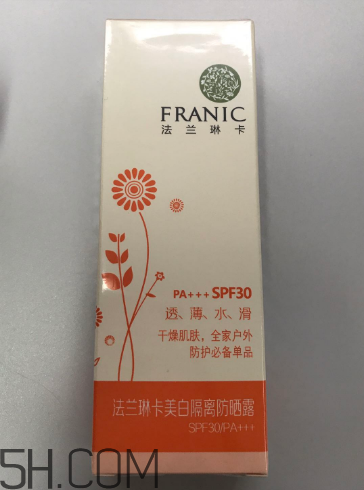 法蘭琳卡防曬霜好用嗎？法蘭琳卡防曬霜用法