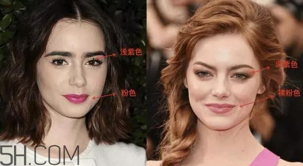 眼影和口紅怎么搭配？眼影和口紅搭配