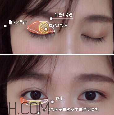 眼影可以畫臥蠶嗎？什么顏色的眼影適合畫臥蠶