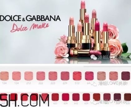 dolce gabbana口紅哪款好？DG杜嘉班納口紅評測