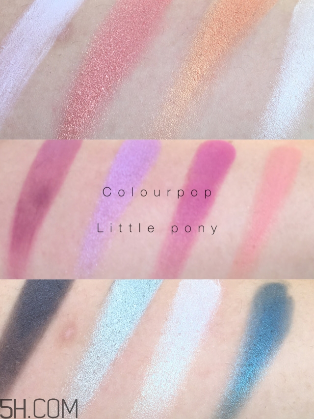 colourpop眼影盤哪款好_colourpop眼影盤試色對(duì)比