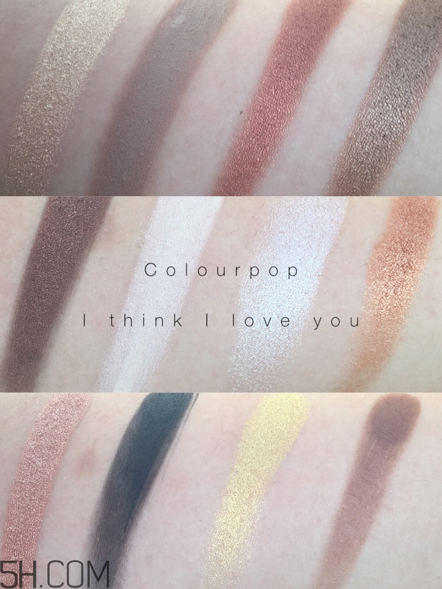 colourpop眼影盤哪款好_colourpop眼影盤試色對(duì)比