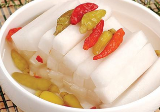 泡蘿卜用自來(lái)水還是冷開水？泡蘿卜的功效與作用