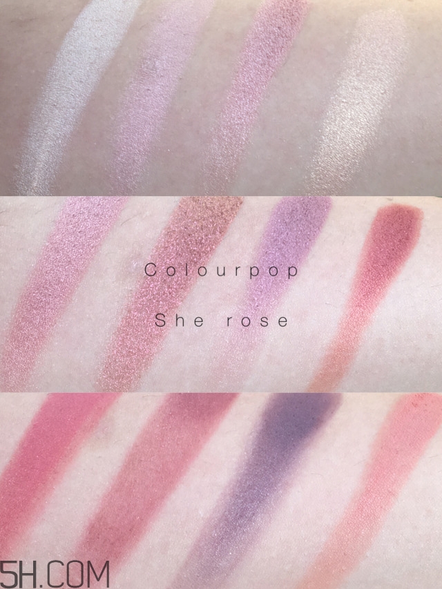 colourpop眼影盤哪款好_colourpop眼影盤試色對(duì)比