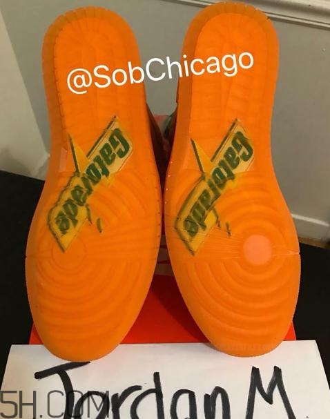 air jordan 1 gatorade佳得樂橙色版發(fā)售時間_多少錢？