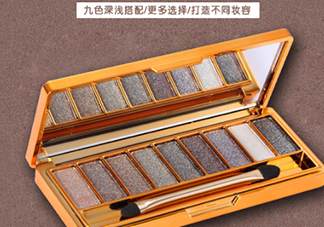 維尼小熊眼影好用嗎？維尼小熊眼影色號試色