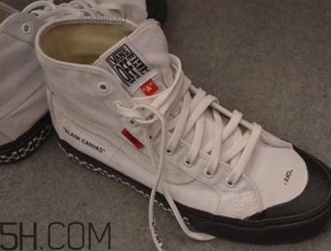 off white與vans聯(lián)名鞋款實(shí)物什么樣？