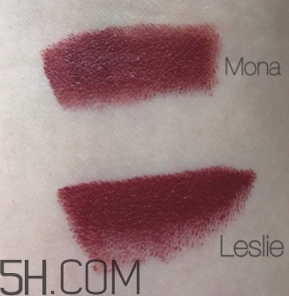 nars mona和leslie一樣嗎？nars mona和leslie試色對(duì)比