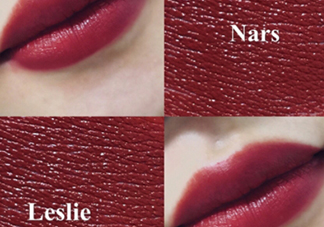 nars leslie張國榮色是什么顏色？nars leslie口紅試色