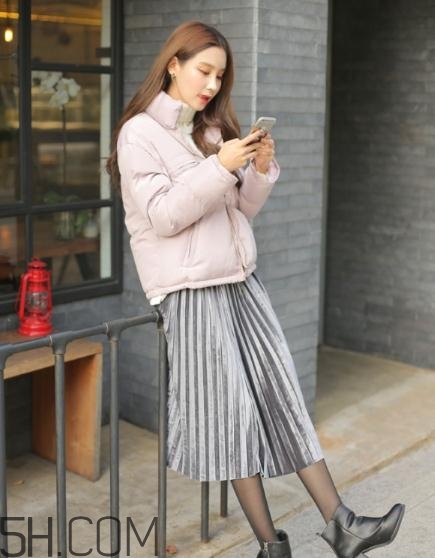 粉色棉服怎么搭配？粉色棉衣搭配圖片