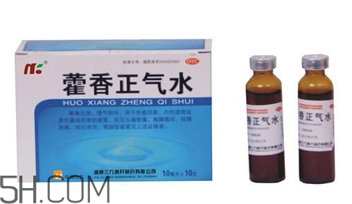 藿香正氣水能退燒嗎？藿香正氣水能空腹喝嗎？