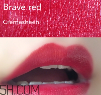 mac brave red是什么紅？mac brave red試色