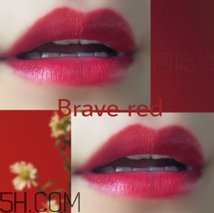 mac brave red是什么紅？mac brave red試色
