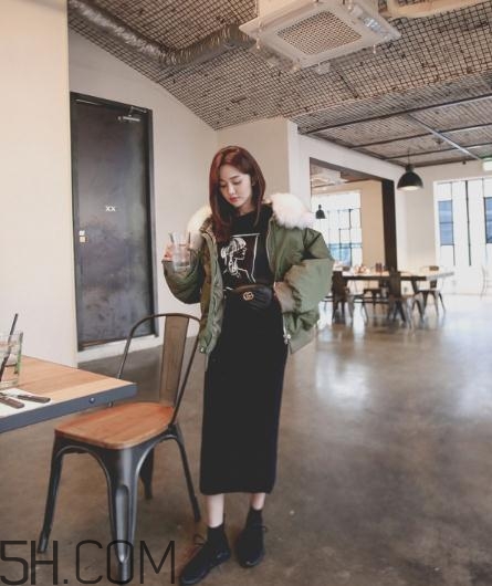 棉服搭配長裙好看嗎？棉襖搭配長裙圖片
