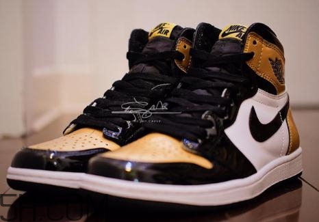 air jordan 1 gold toe黑金腳趾發(fā)售時間_多少錢？