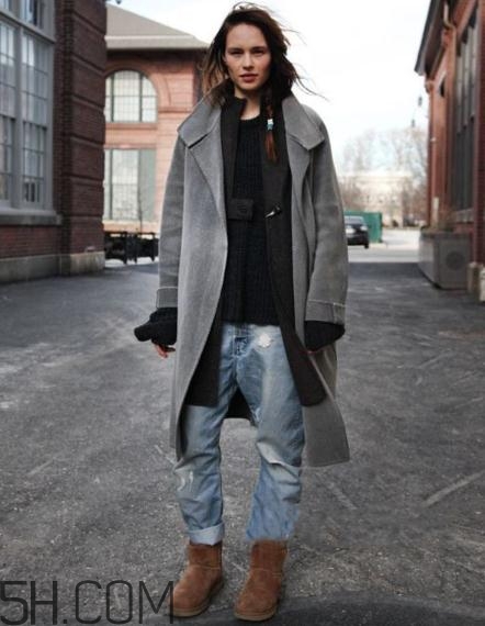 雪地靴搭配什么衣服？雪地靴搭配衣服圖片