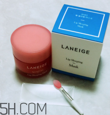 蘭芝夜間唇膜多久用一次？使用頻率