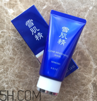 雪肌精美白黑面膜是撕拉面膜嗎？適合什么膚質(zhì)？