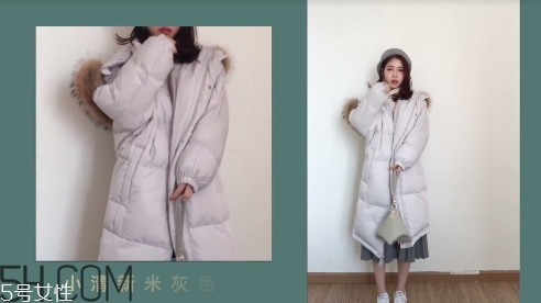 10款大毛領羽絨服搭配圖片 冬天也要做仙女