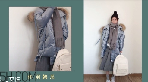 10款大毛領羽絨服搭配圖片 冬天也要做仙女