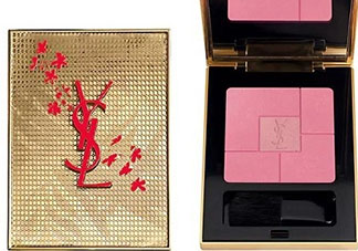 ysl2018中國新年限定腮紅多少錢_上市時間_色號試色