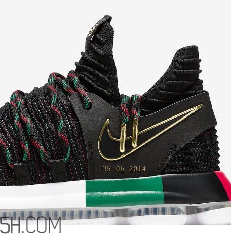 nike kd 10 bhm黑人月配色發(fā)售時間_實物怎么樣？