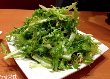 涼拌苦菊怎么做不苦？涼拌苦菊可以減肥排毒