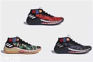 bape與adidas dame 4聯(lián)名有哪幾款_多少錢？