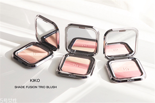 kiko三色腮紅好用嗎？kiko是阿瑪尼走秀的御用彩妝