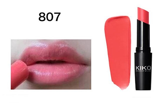 kiko8系列口紅熱門(mén)色試色 kiko彩妝明星產(chǎn)品
