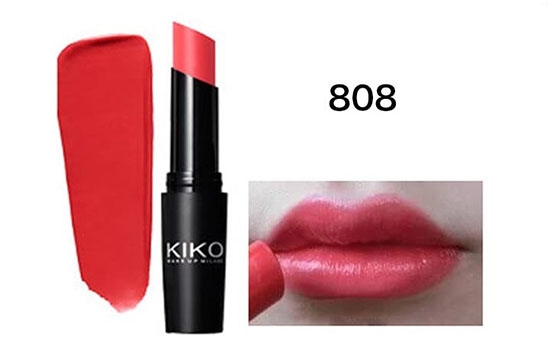 kiko8系列口紅熱門(mén)色試色 kiko彩妝明星產(chǎn)品