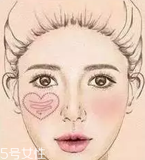 腮紅怎么涂才能避免成為福娃？這些方法要記牢