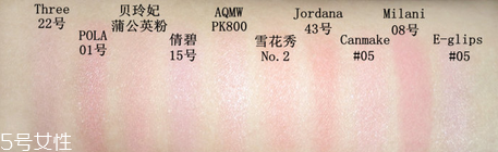 腮紅什么牌子好用？2018腮紅排行榜10強