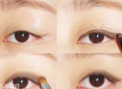 單眼皮怎么化大眼妝？媲美開眼角的大眼妝