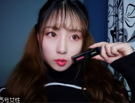 ysl圣羅蘭黑管唇釉哪個顏色好看？持久度加分