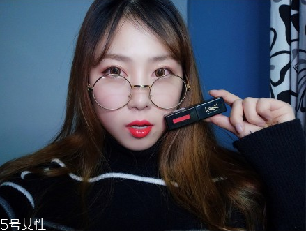 ysl圣羅蘭黑管唇釉哪個顏色好看？持久度加分