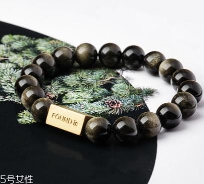 金曜石手鏈戴哪只手？金曜石手鏈這樣戴