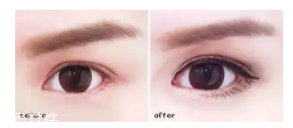 眼睛小怎么變大？畫一個臥蠶立即變大
