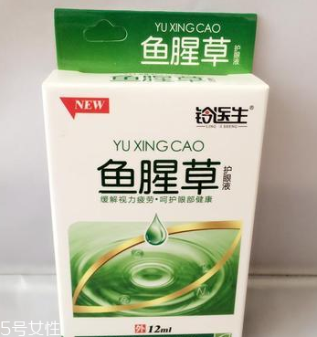 魚腥草滴眼液可以滴耳朵嗎？