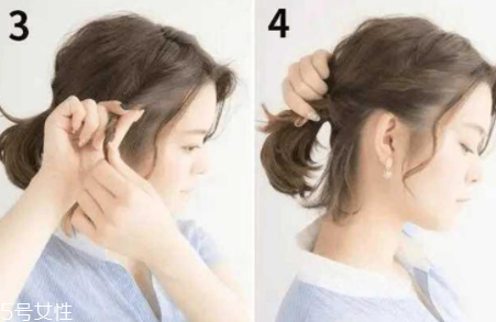 頭發(fā)短怎么扎好看？6個(gè)步驟讓短發(fā)有型又可愛