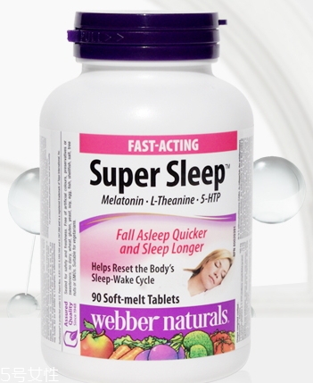 webber naturals褪黑素怎么吃？一覺睡到天亮
